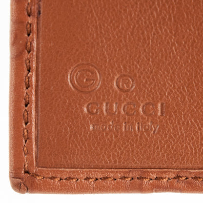 Gucci Guccissima Passport Case Saffron 6 of 7