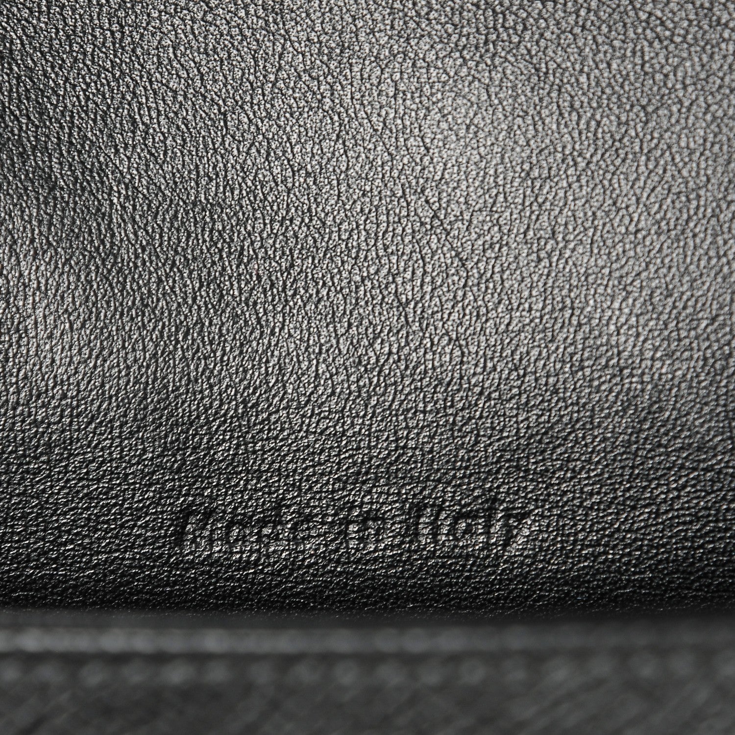 Celine Grained Calfskin Medium Trotteur Black 6 of 7