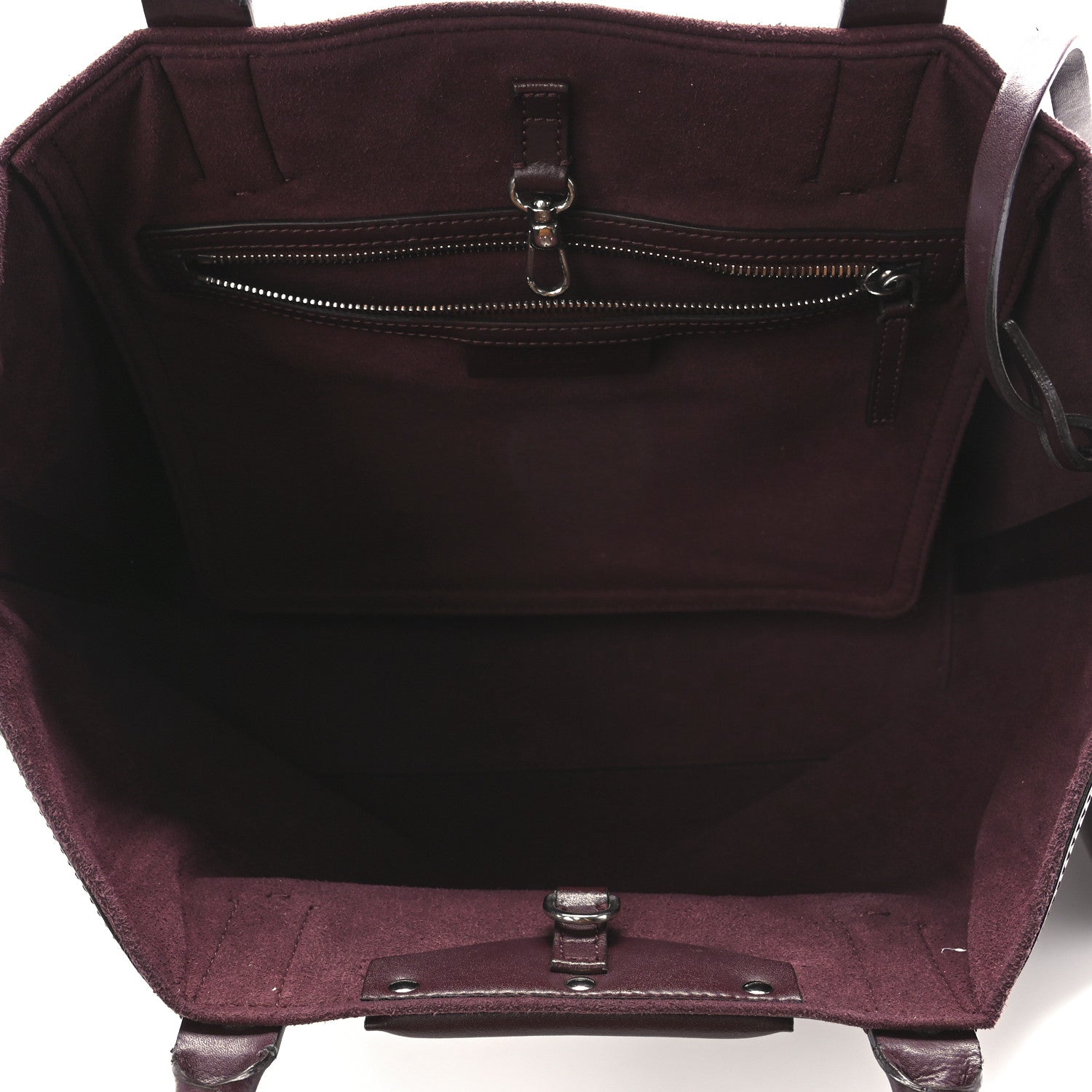 Givenchy Calfskin Large Whipstitch Antigona Tote Oxblood 6 of 15