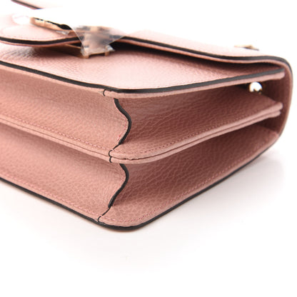 Gucci Dollar Calfskin Small Interlocking G Shoulder Bag Soft Pink 7 of 11