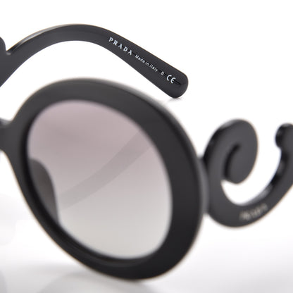 Prada Baroque Sunglasses SPR 27N Black 5 of 6
