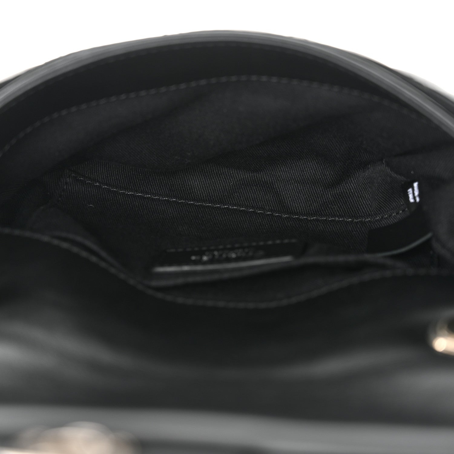 Chanel Calfskin Quilted CC Uniform Flap Belt Bag Black 5 of 11