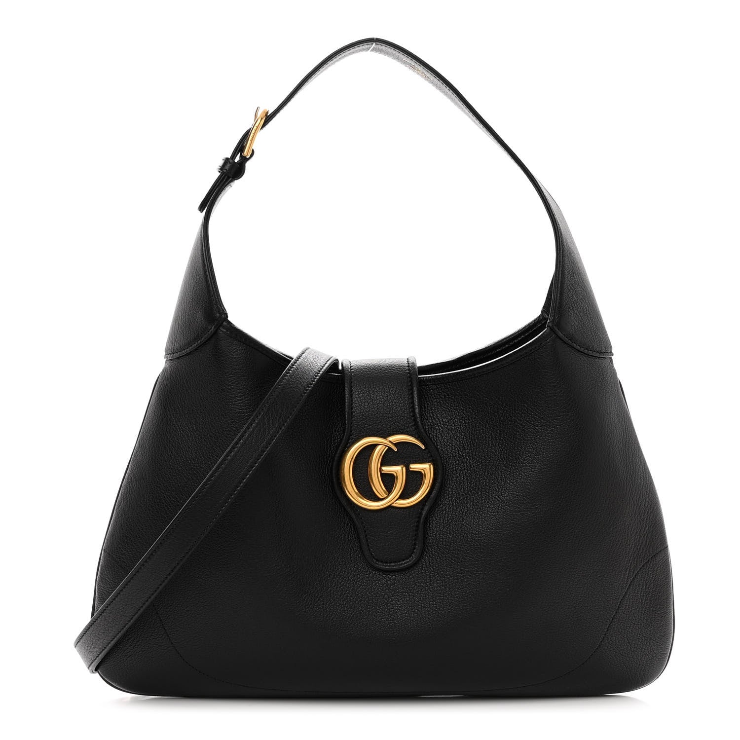 Gucci Goatskin Medium Aphrodite Shoulder Bag Black 1 of 11