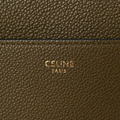 Celine Soft Grained Calfskin Sangle Bucket Bag Light Khaki 6 of 11