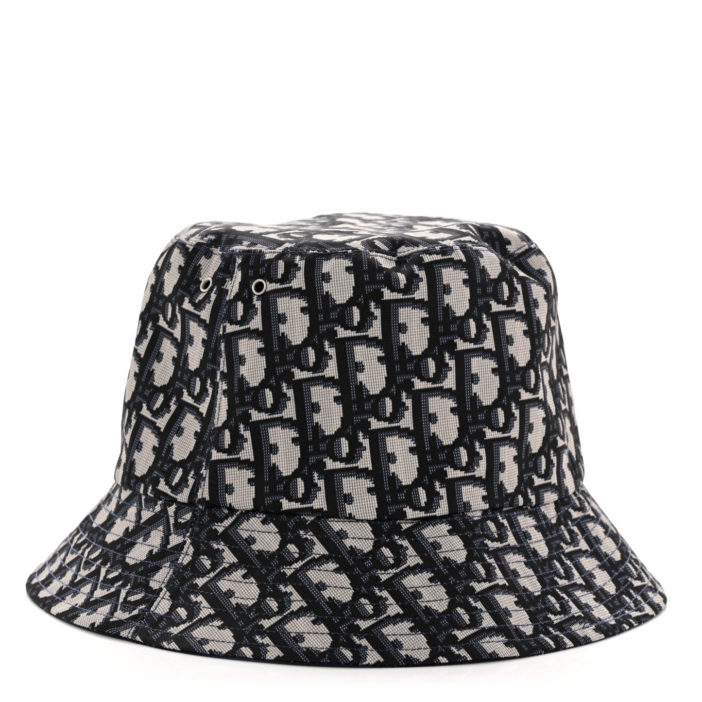 Oblique Reversible Teddy-D Brim Bucket Hat Blue