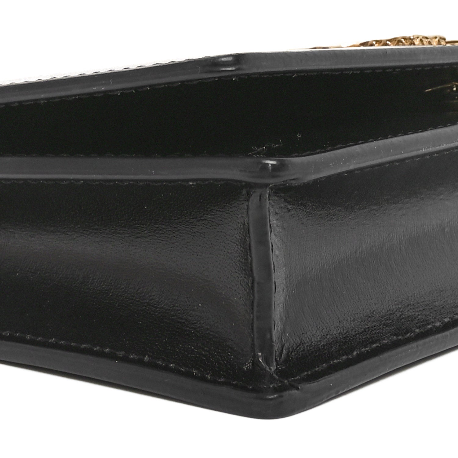 Off-White Calfskin Jitney 0.5 Shoulder Bag Black 8 of 9