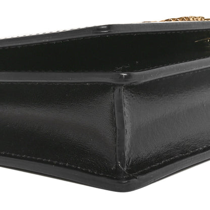 Off-White Calfskin Jitney 0.5 Shoulder Bag Black 8 of 9