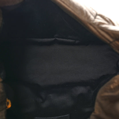 Saint Laurent Nylon Quilted Small Loulou Puffer Monogram Chain Satchel Military Green 5 of 11