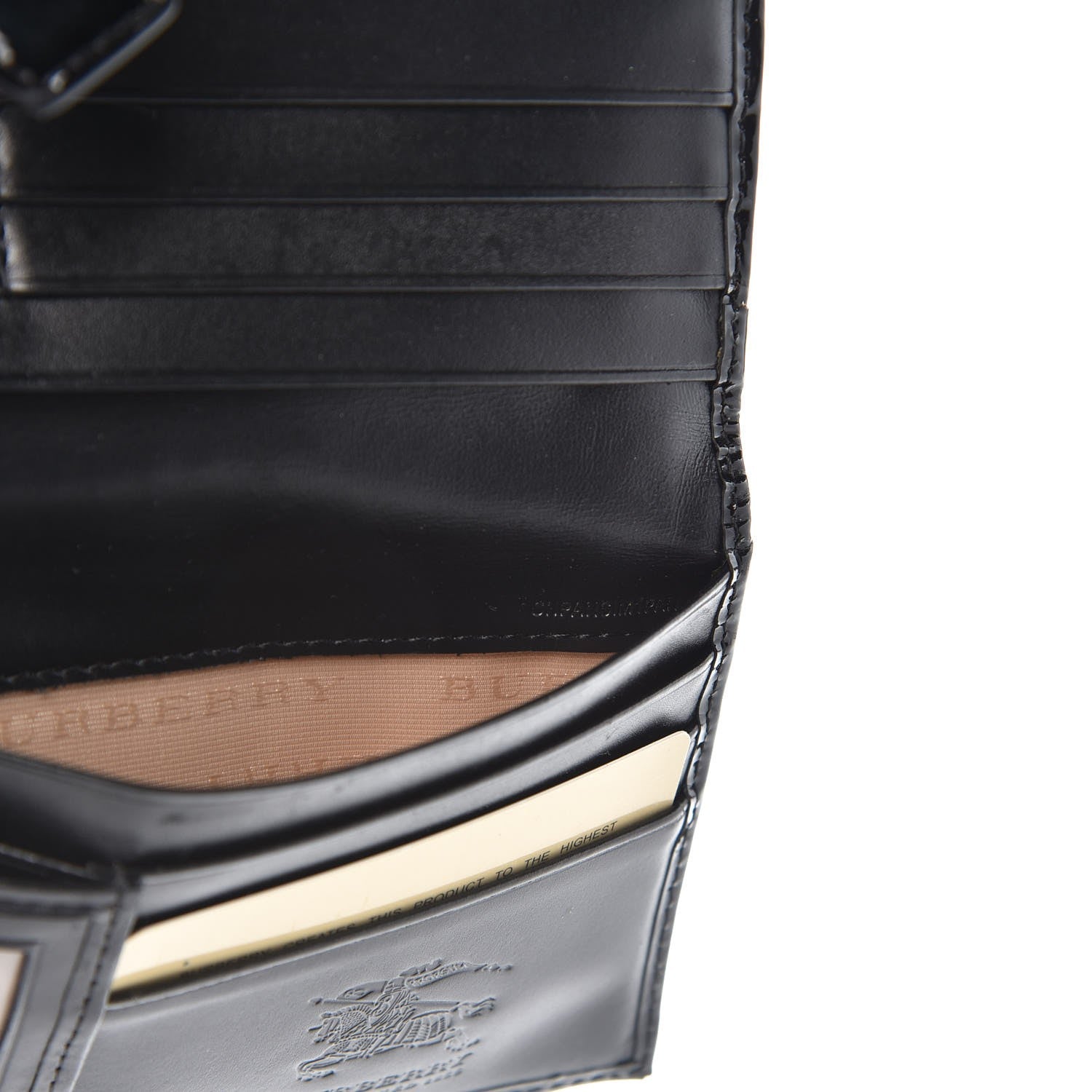 Burberry Nova Check Penrose Continental Wallet Black 8 of 8