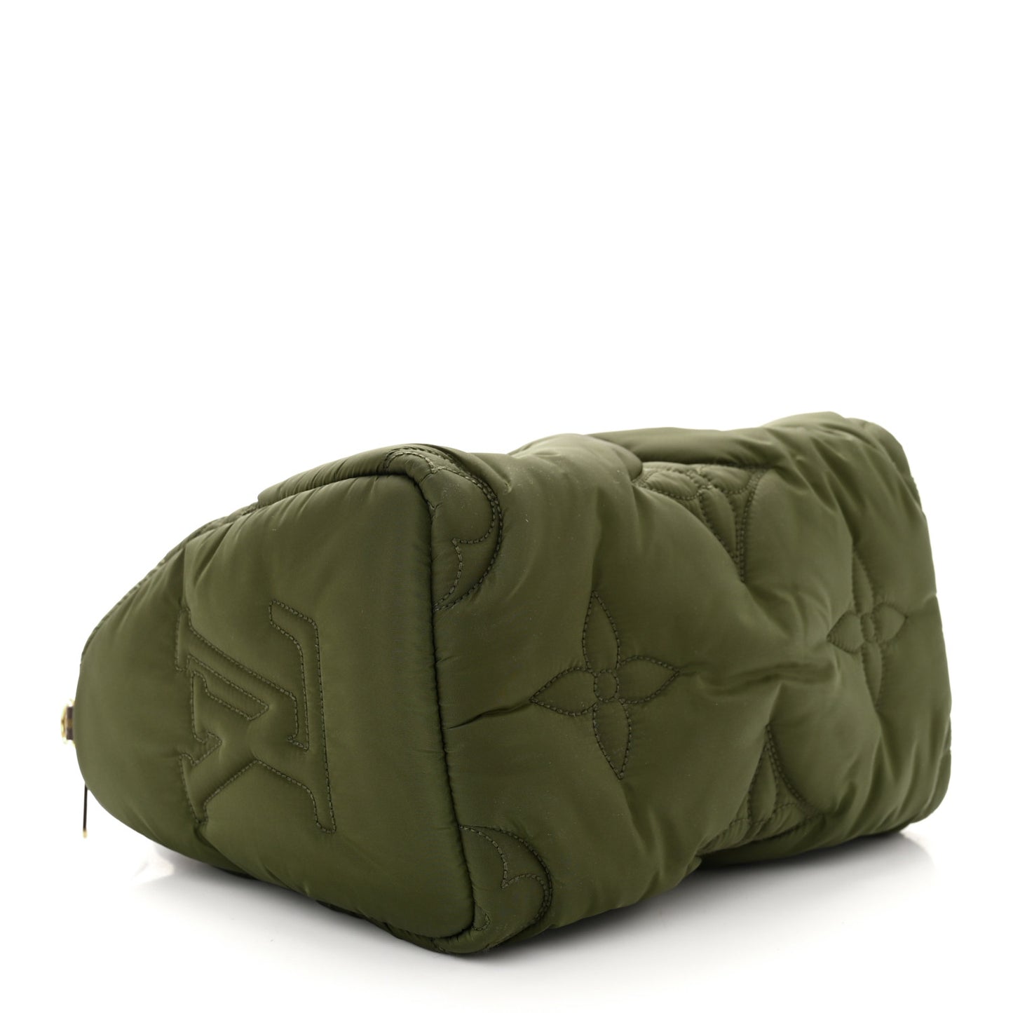 LOUIS VUITTON Econyl Mini Monogram Pillow Speedy Bandouliere 25 Khaki