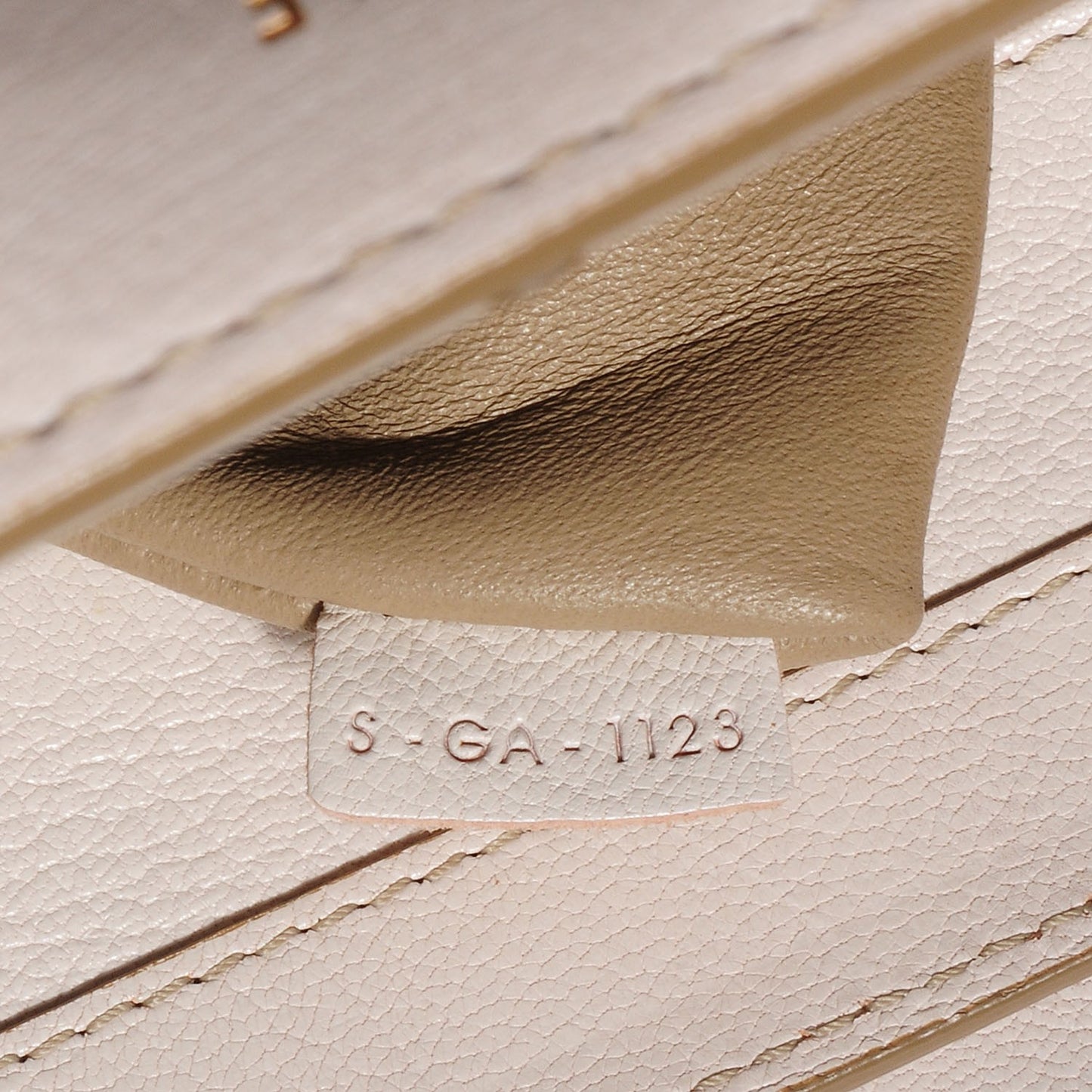 Drummed Calfskin Mini Luggage