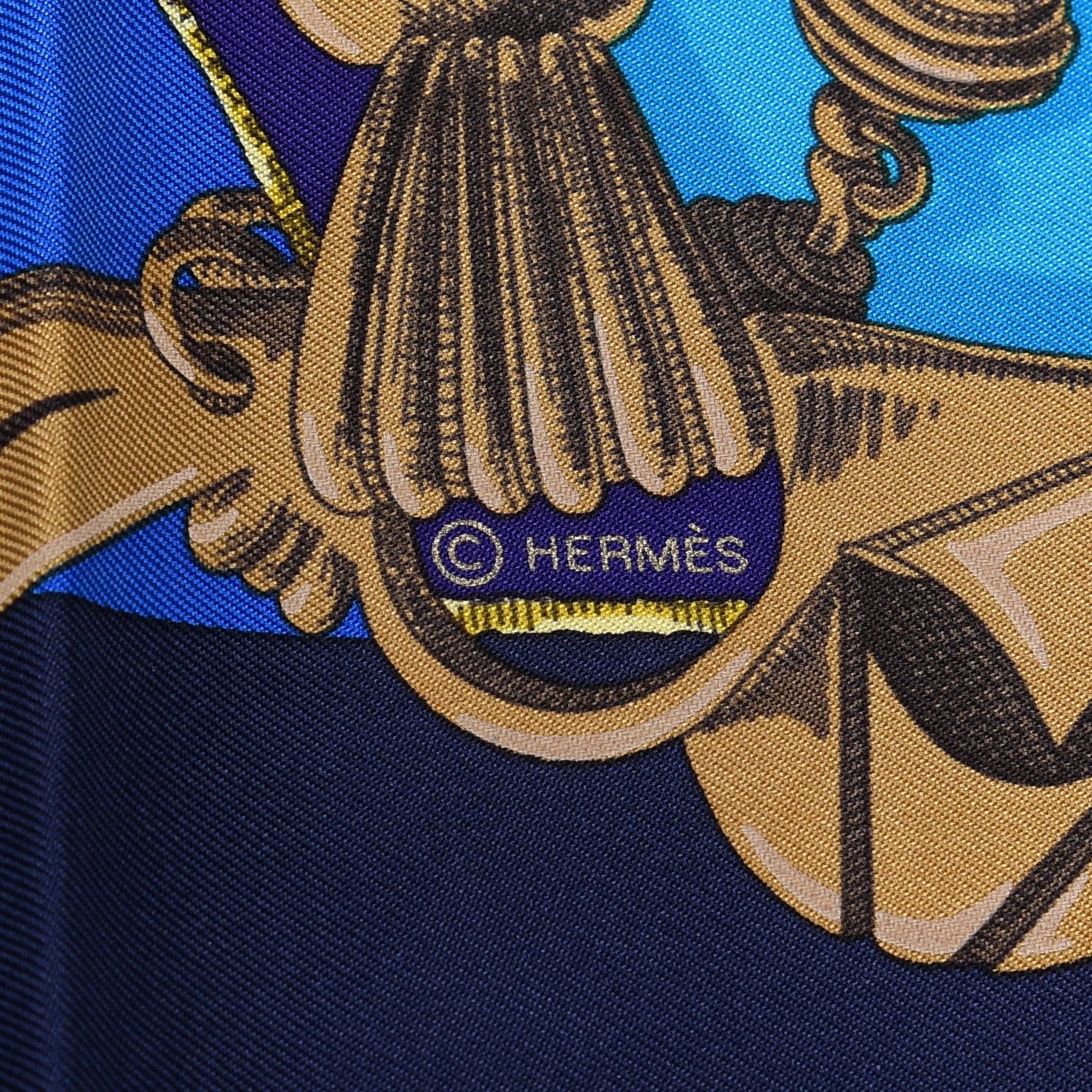 Hermes Silk L'Instruction Du Roy Scarf 90 5 of 6