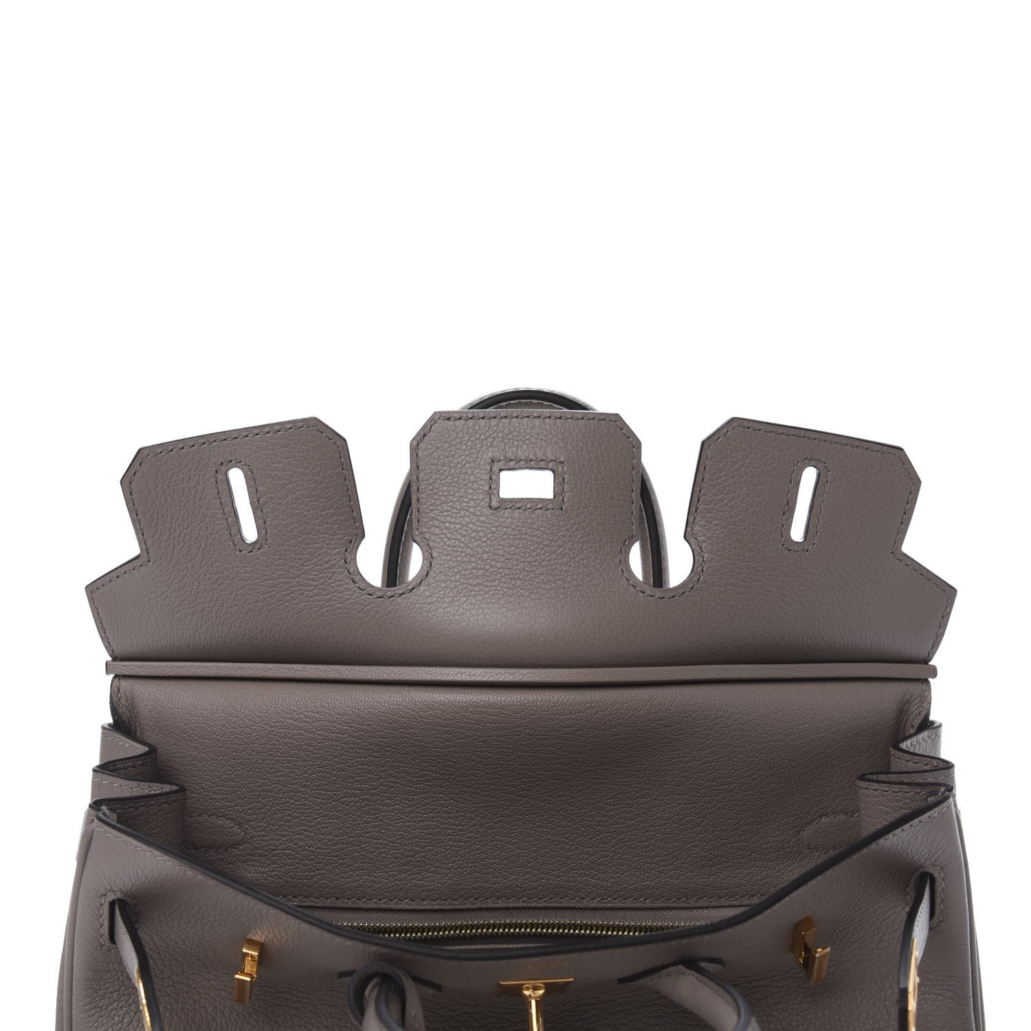 Hermes Taurillon Novillo Birkin 25 Gris Asphalte 17 of 34