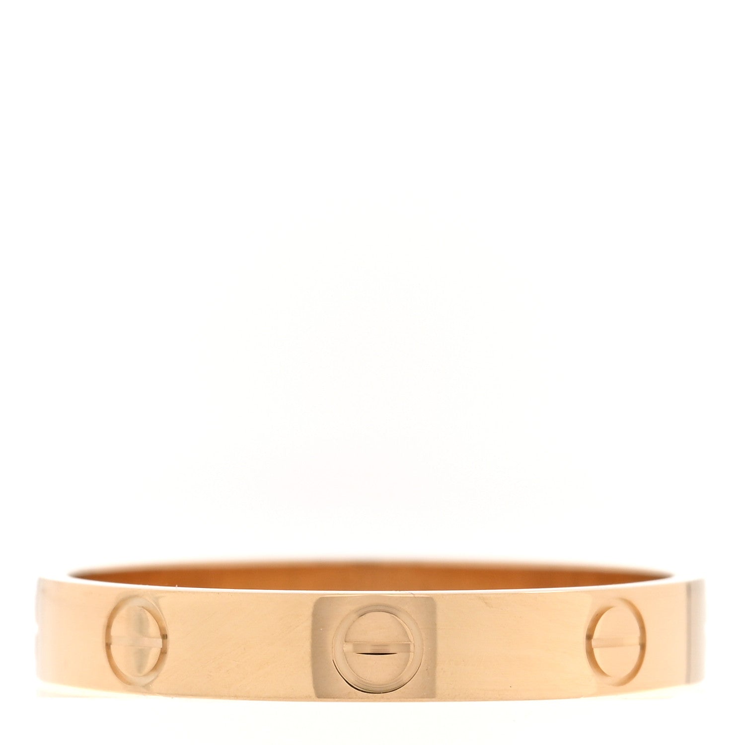 Cartier 18K Yellow Gold 3.5mm LOVE Wedding Band Ring 63 10.25 3 of 5