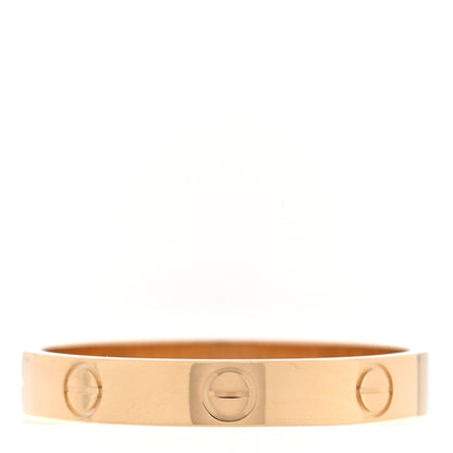 Cartier 18K Yellow Gold 3.5mm LOVE Wedding Band Ring 63 10.25 3 of 5