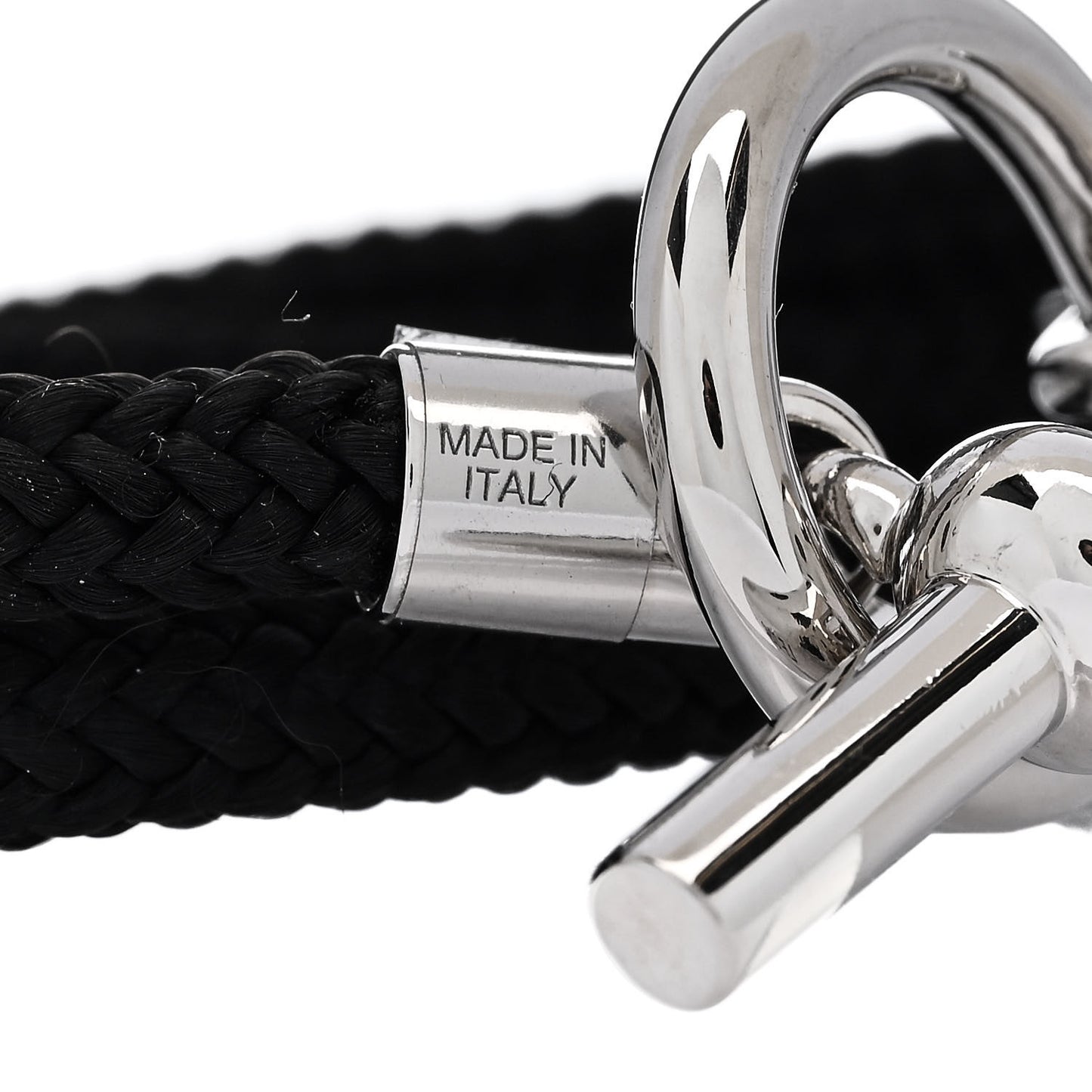 Silk Maxi Glenan Double Tour Bracelet Black