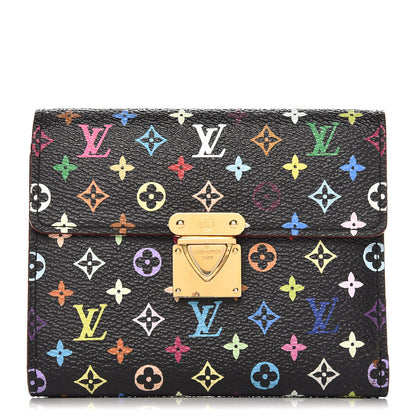 Louis Vuitton Monogram Multicolor Koala Wallet Black 1 of 9