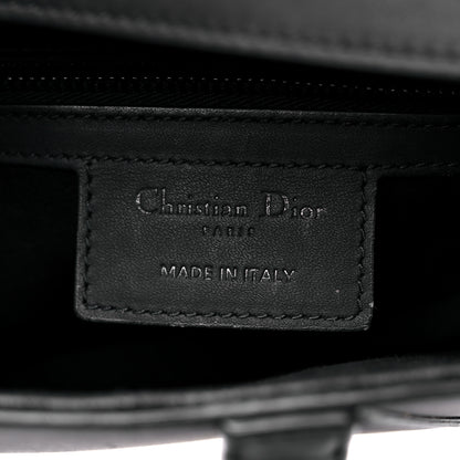 Christian Dior Ultra Matte Calfskin Saddle Bag Black 6 of 16