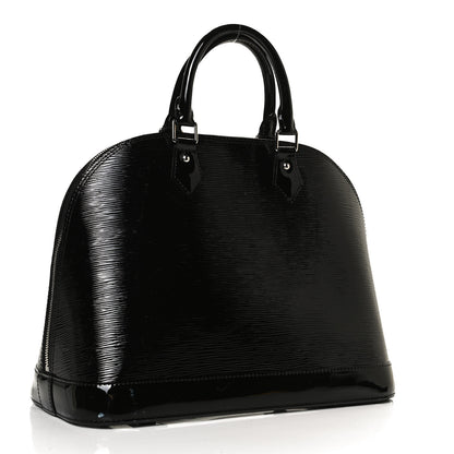 Louis Vuitton Electric Epi Alma MM Black 3 of 10