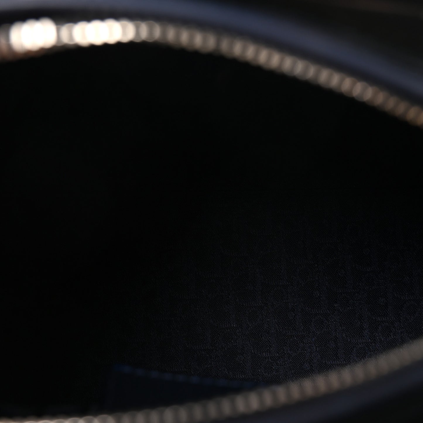 Patent Cannage Medium Lady Dior Navy Blue