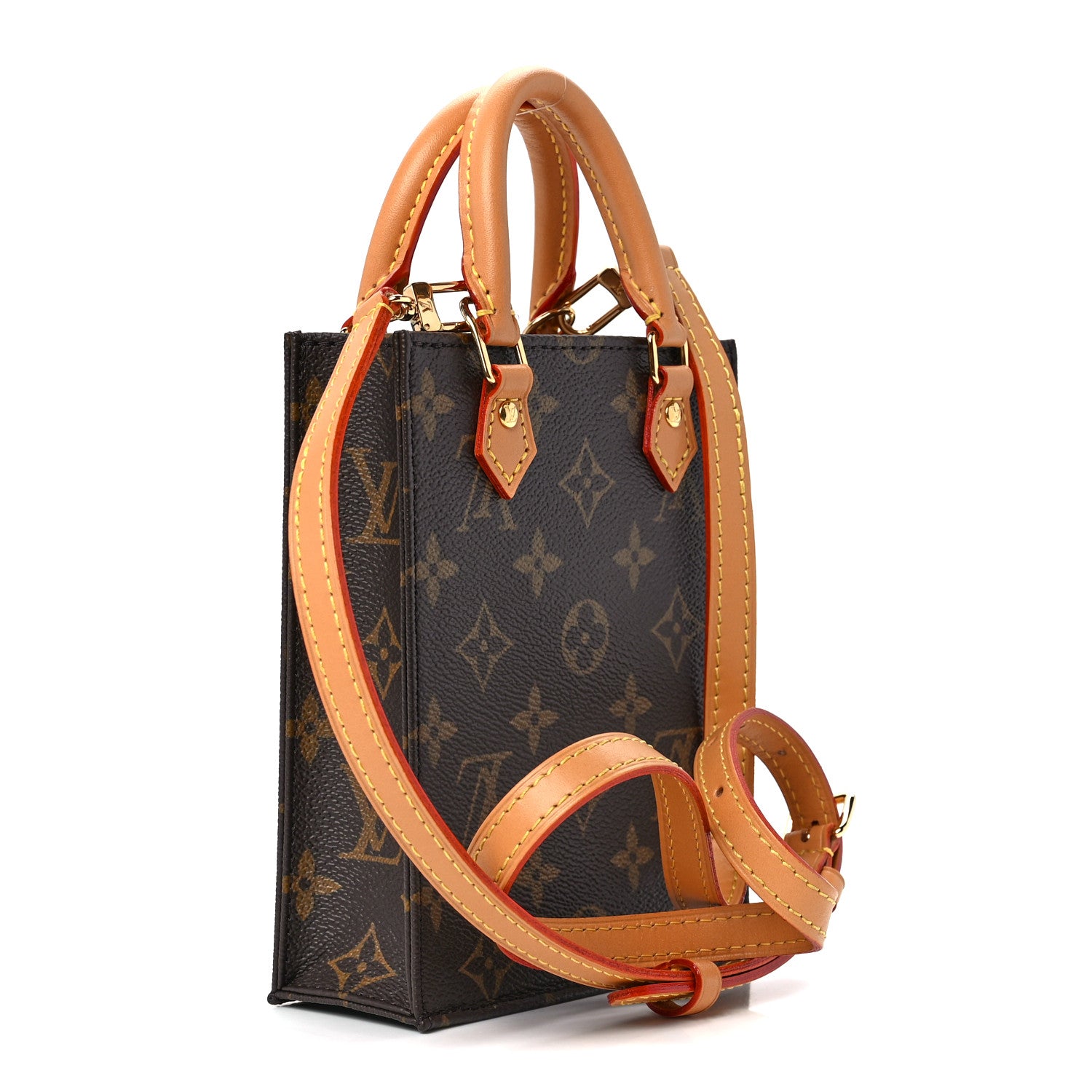 Louis Vuitton Monogram Petit Sac Plat 3 of 10