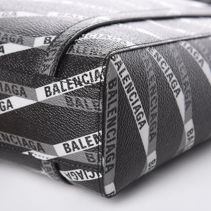 Balenciaga Coated Canvas Losange Monogram XXS Tote Black Grey 7 of 7