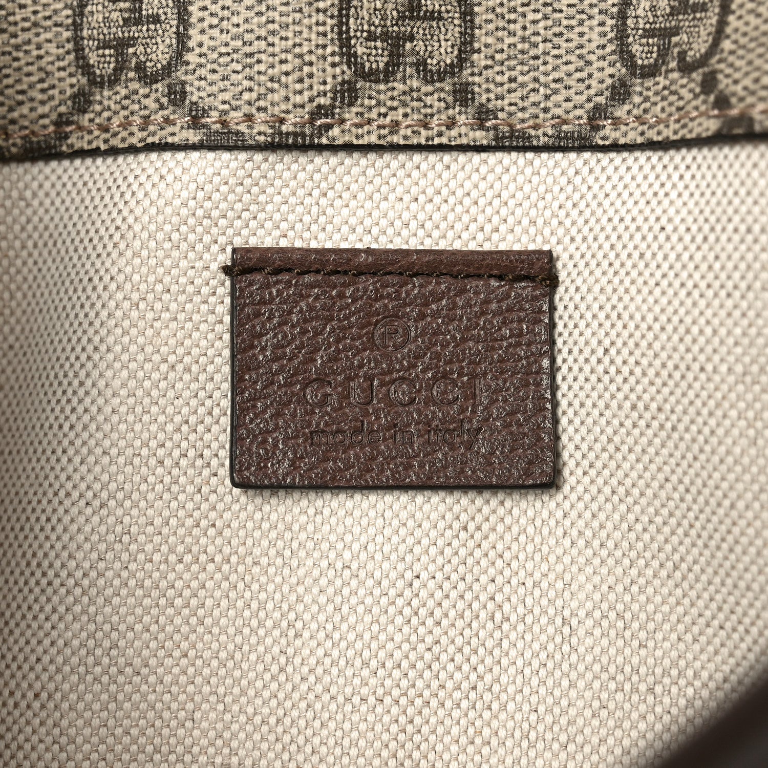 Gucci GG Supreme Monogram Neo Vintage Web Belt Bag Brown 6 of 10