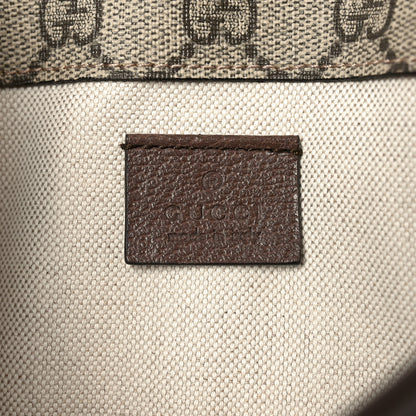 Gucci GG Supreme Monogram Neo Vintage Web Belt Bag Brown 6 of 10