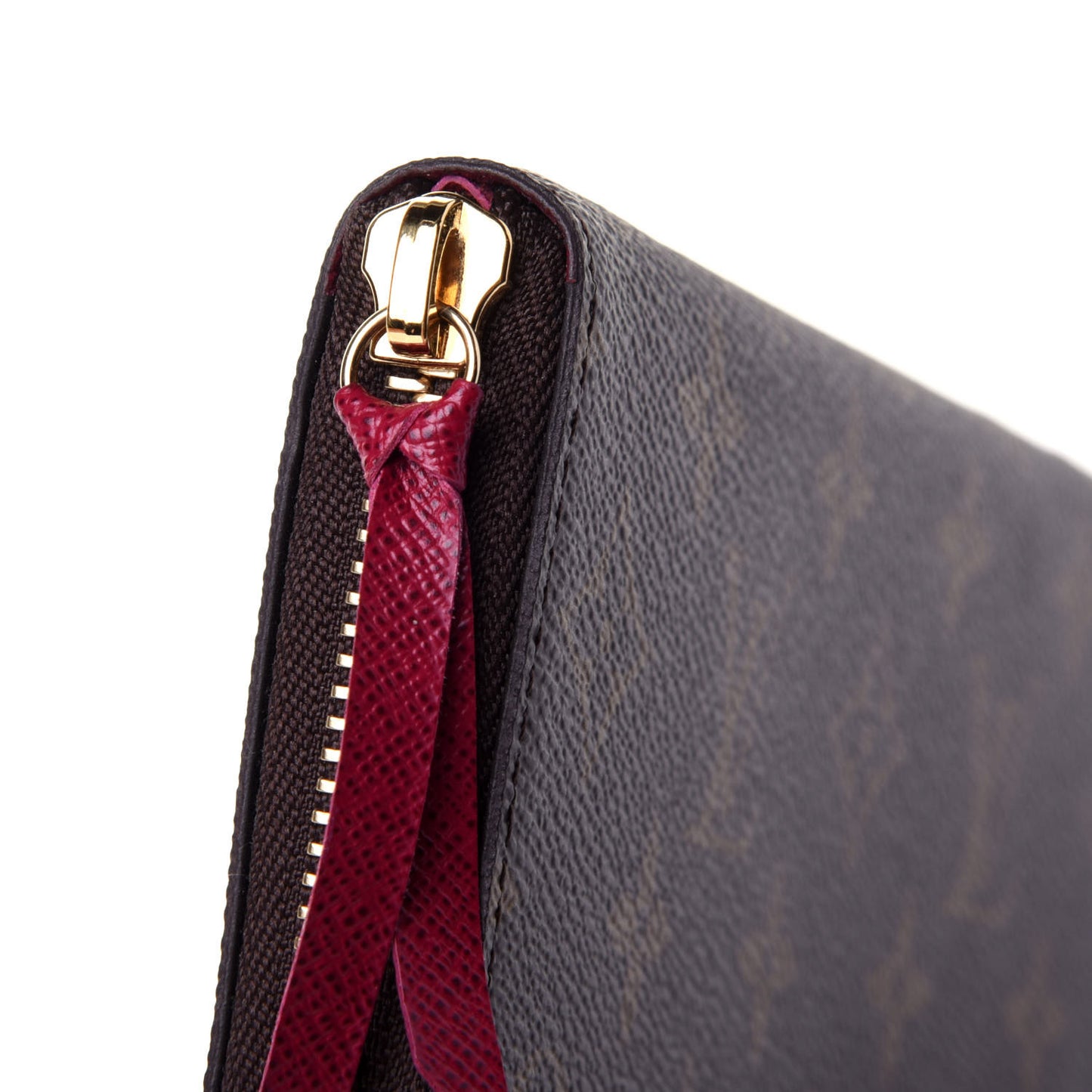 Monogram Clemence Wallet Fuchsia
