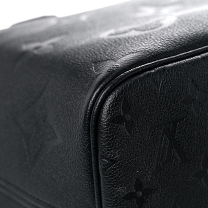 Louis Vuitton Empreinte Monogram Giant Neverfull MM Black 11 of 12