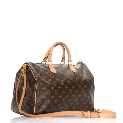 Louis Vuitton Monogram Speedy Bandouliere 35 4 of 10