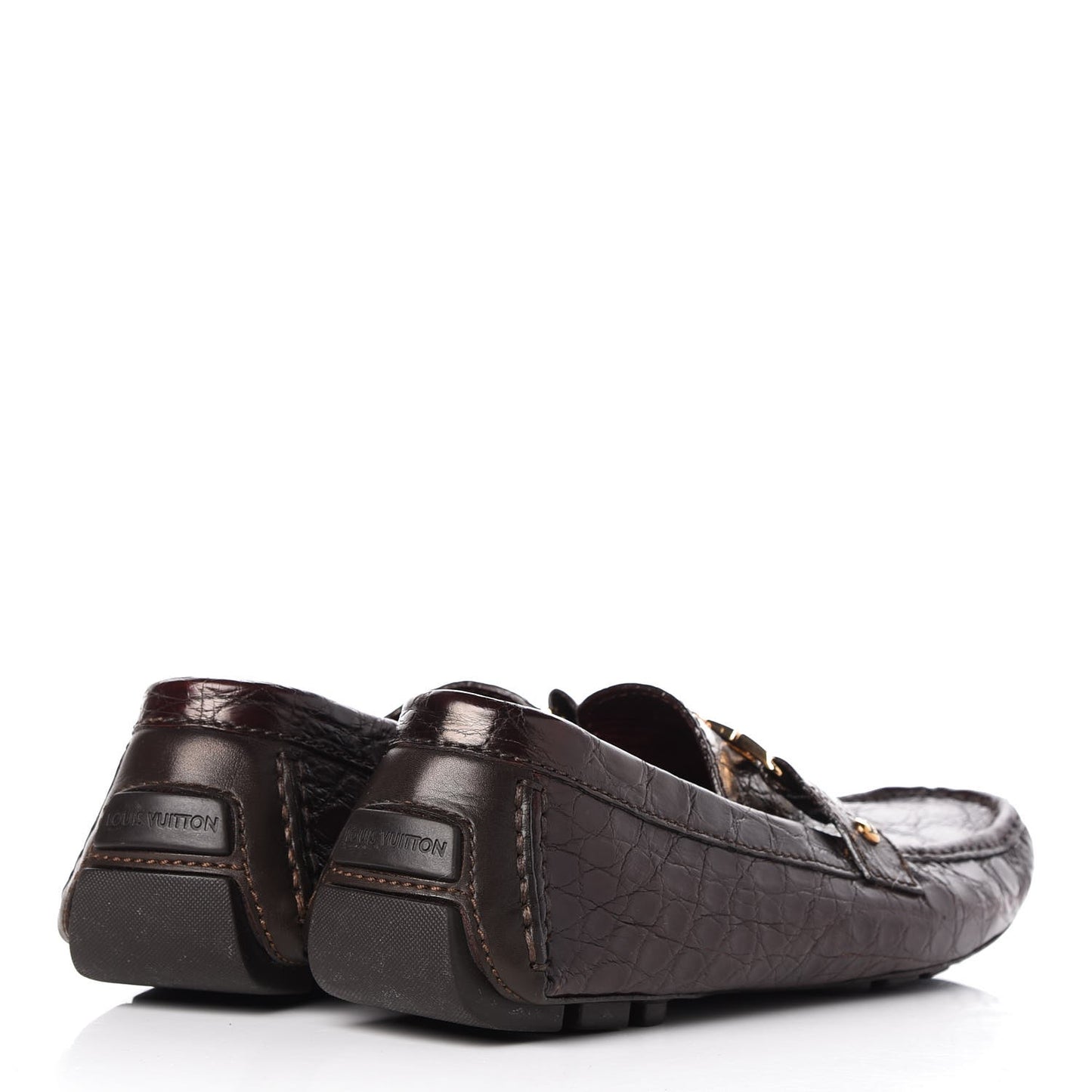 Mens Crocodile Monte Carlo Loafers 10 Cacao