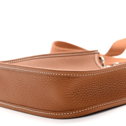 Hermes Taurillon Clemence Evelyne TPM Gold 10 of 10