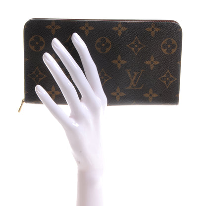 Louis Vuitton Monogram Porte-Monnaie Zippy Wallet 2 of 7