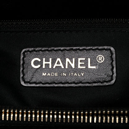 Chanel Caviar Quilted Grand Shopping Tote GST Black 6 of 9