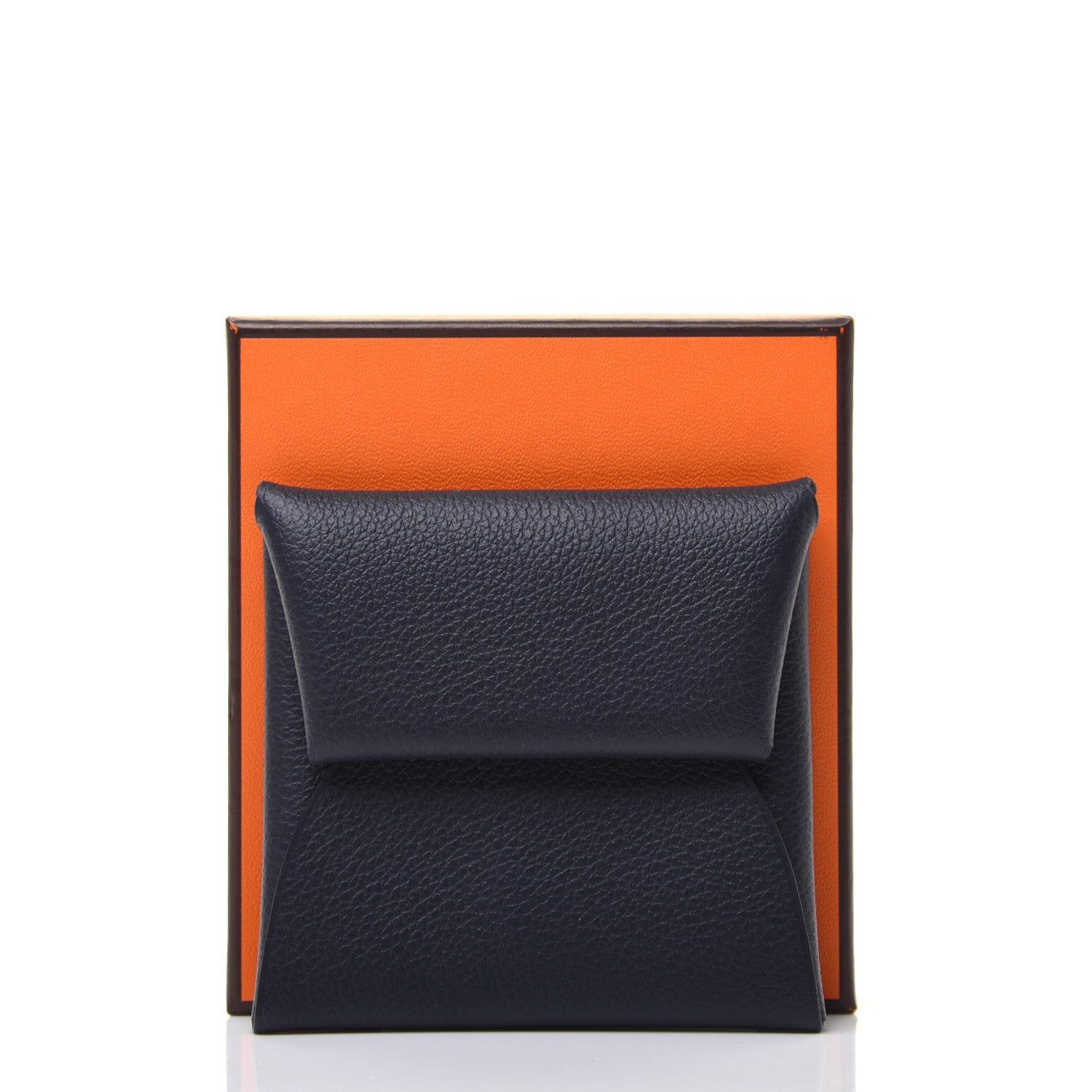 Hermes Evercolor Bastia Coin Purse Bleu Nuit 10 of 10
