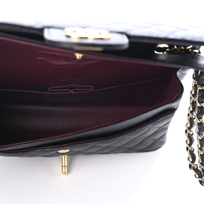 Chanel Caviar Quilted Medium Double Flap Black 4 of 4