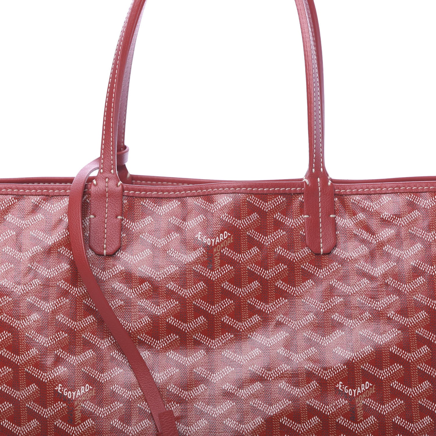 Goyard Goyardine Saint Louis PM Red 11 of 11