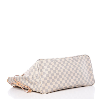 Louis Vuitton Damier Azur Neo Neverfull GM Rose Ballerine 4 of 11