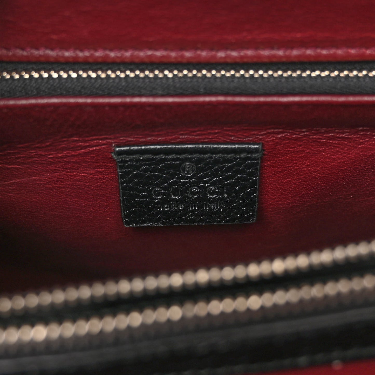 Grainy Calfskin Small Zumi Top Handle Bag Black