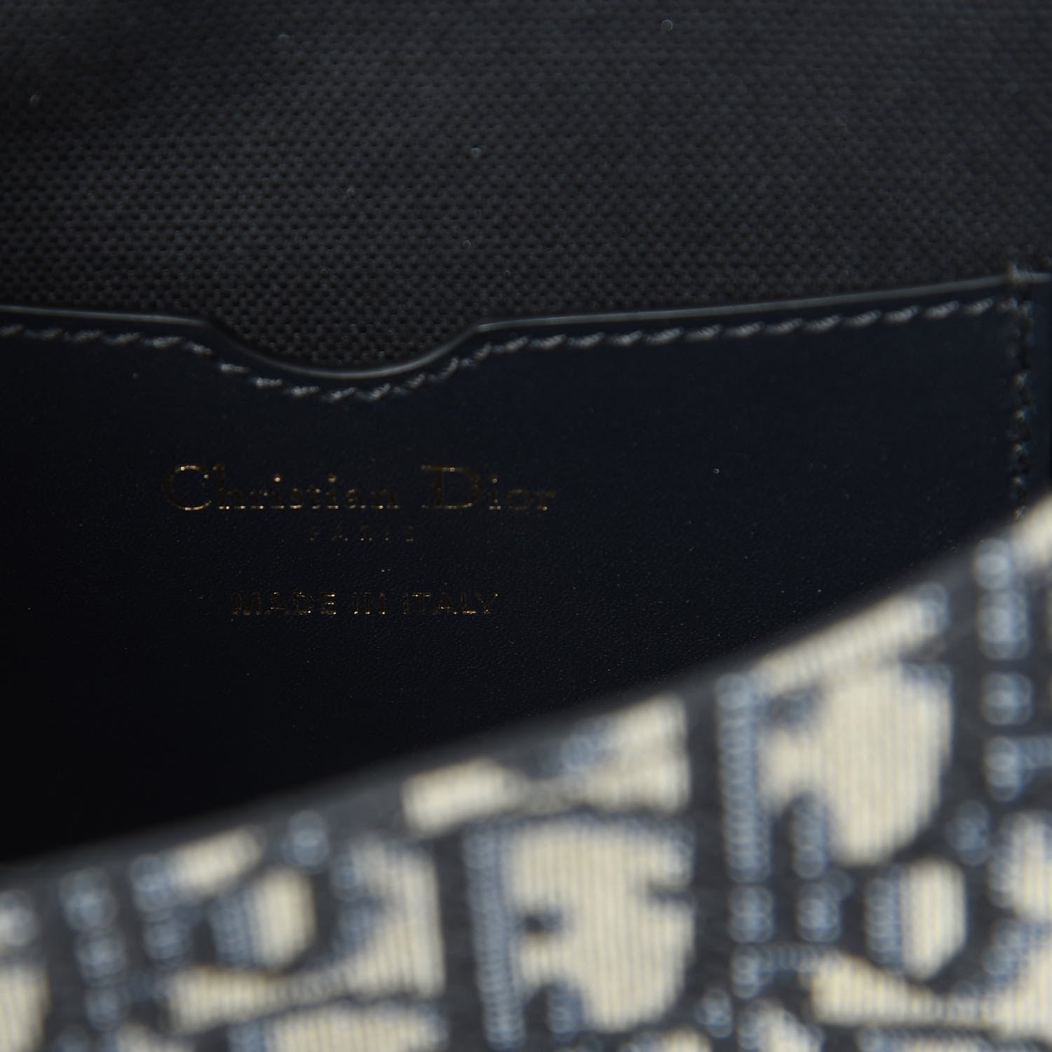 Christian Dior Oblique Medium Bobby Flap Blue 6 of 13