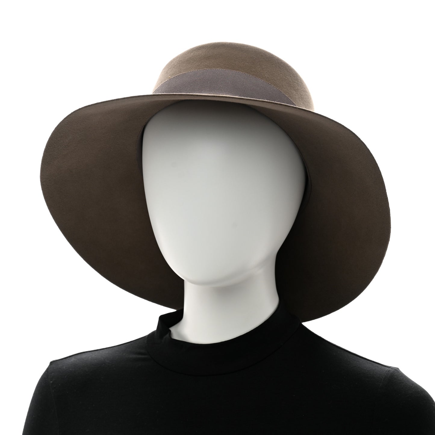 Rabbit Felt Farrah Clou De Selle Hat 58 Etoupe