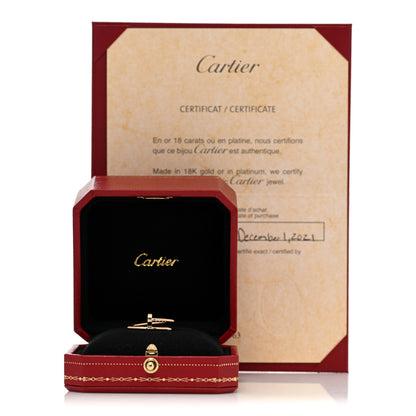 Cartier 18K Yellow Gold Small Juste Un Clou Ring 54 7 5 of 5