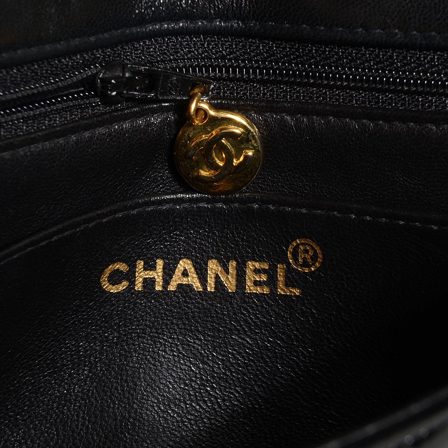 Chanel Patent Quilted Small Single Flap Bag Black 6 of 8