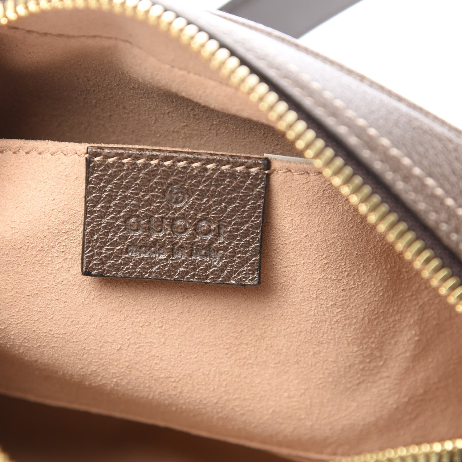 Gucci GG Supreme Monogram Web Small Ophidia Belt Bag 95 38 Dark Brown 6 of 10