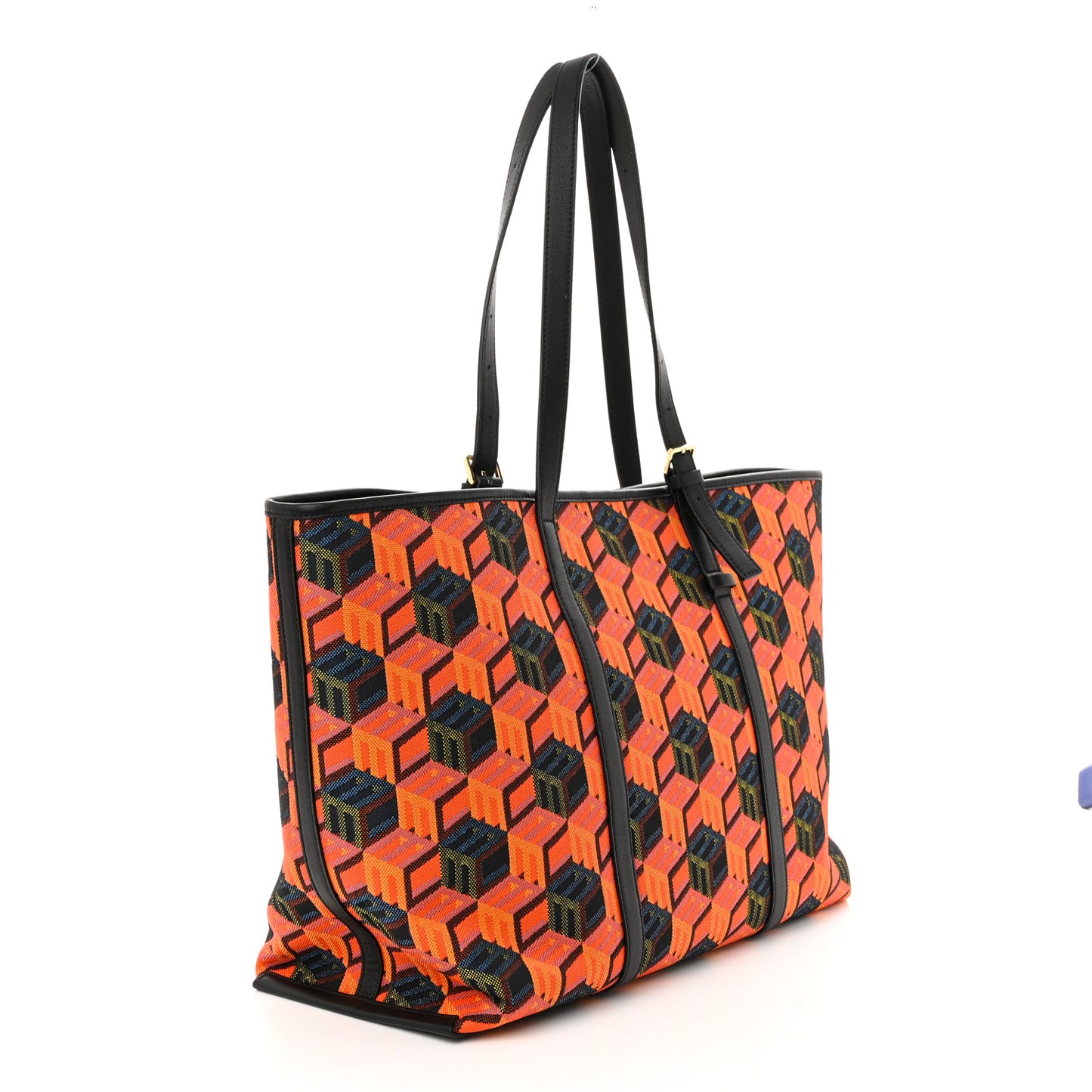 Jacquard Cubic Monogram Rockstar Tote Multicolor