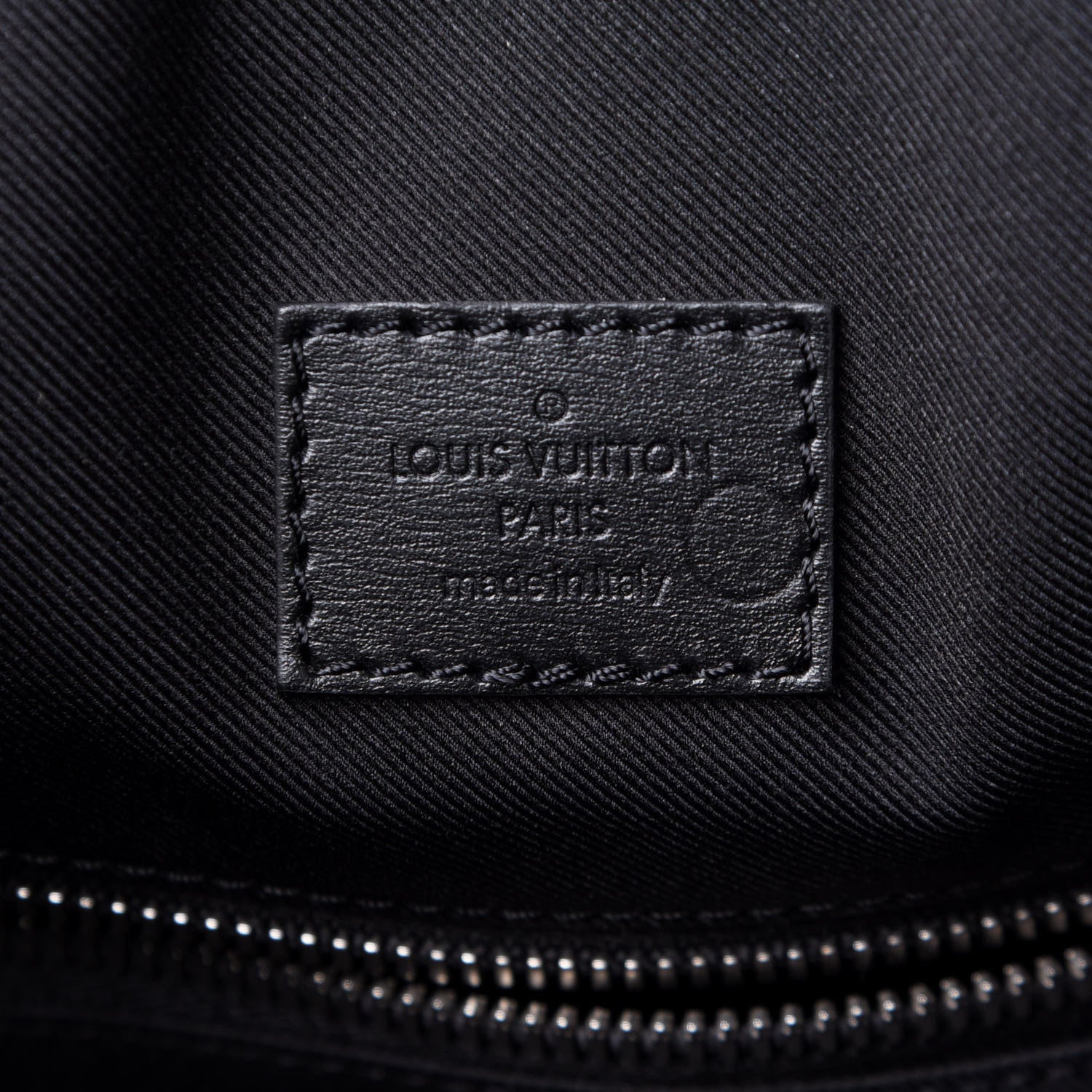 Louis Vuitton Calfskin Flags Keepall Bandouliere 50 Black 7 of 13