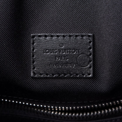 Louis Vuitton Calfskin Flags Keepall Bandouliere 50 Black 7 of 13