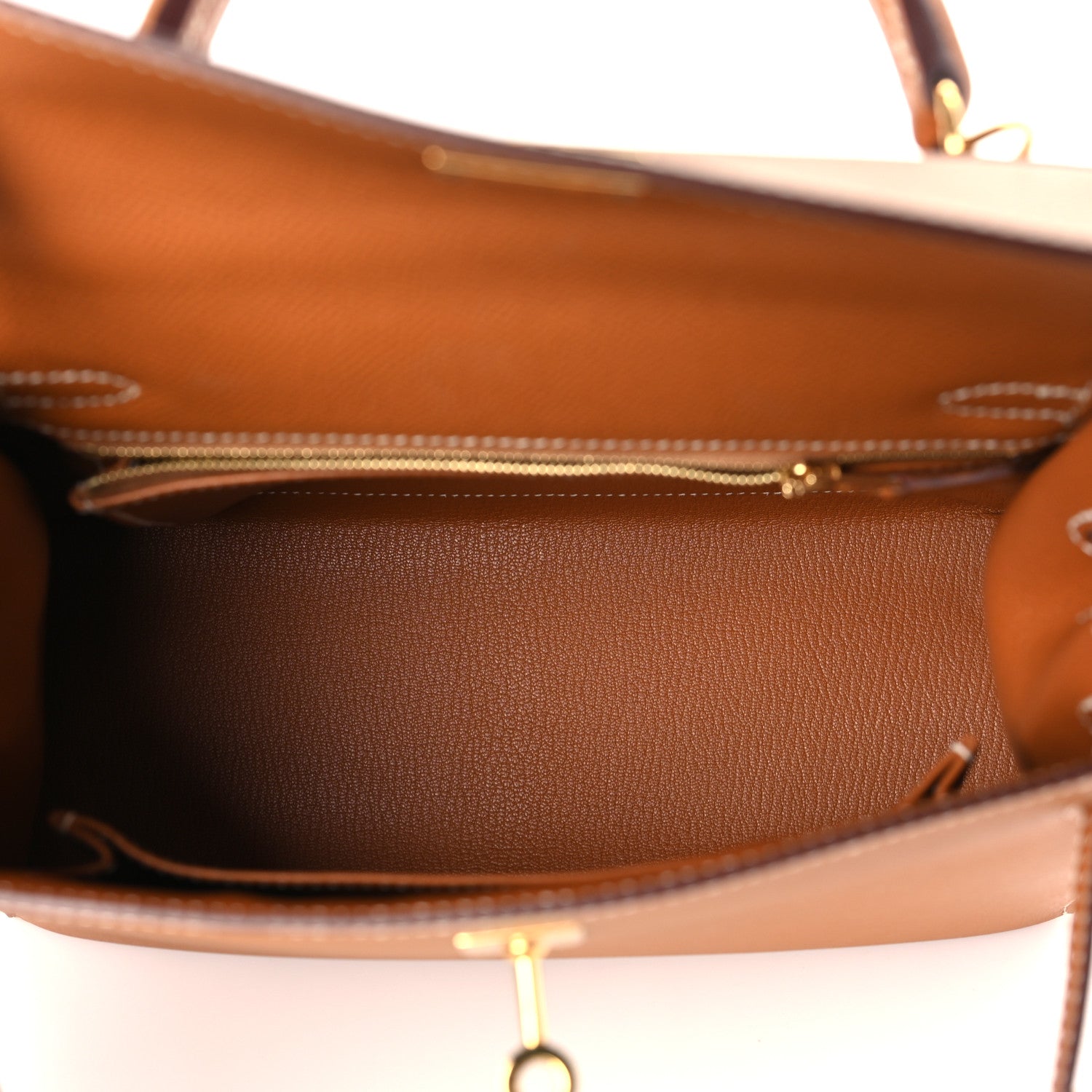 Hermes Epsom Kelly Sellier 25 Gold 5 of 9