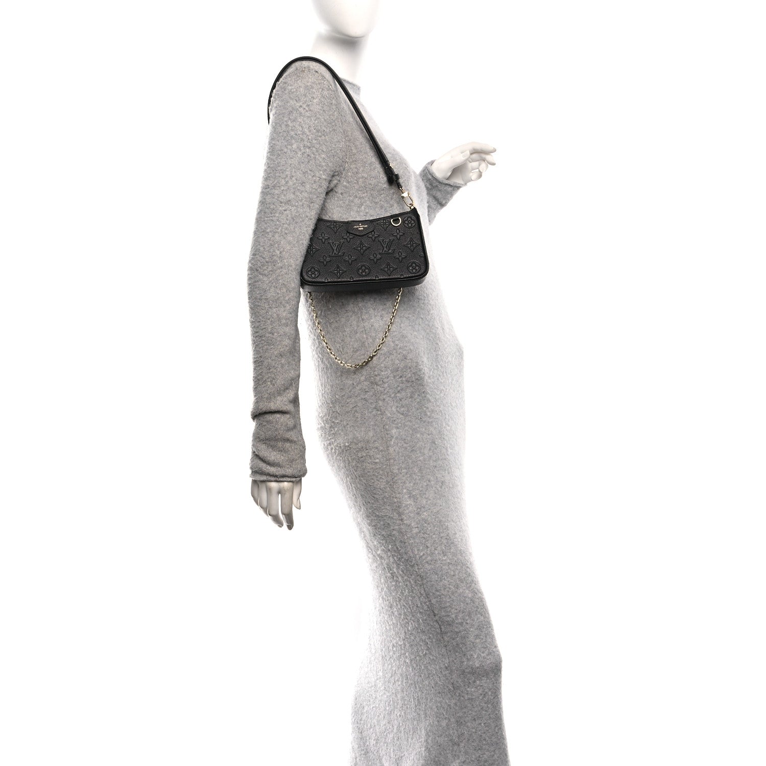 Louis Vuitton Empreinte Easy Pouch On Strap Black 2 of 10